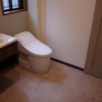 欧米スタイルのバスルーム。