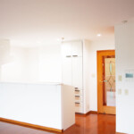 明るく開放的になったキッチン。